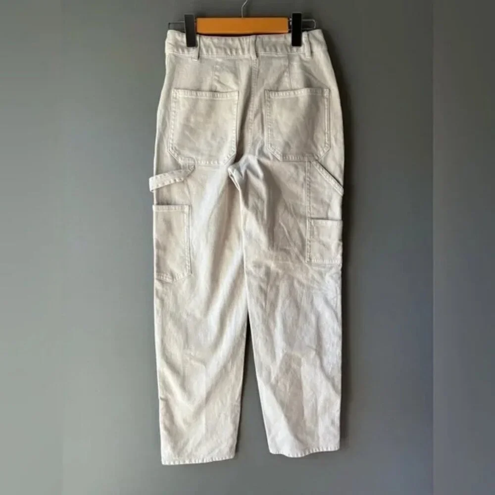 Wilfred free size 00 Brennan Pant High-waisted utility pants, Birtch tan cargo - Picture 4 of 7